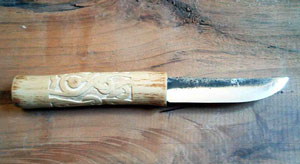 Сельский нож работы Алексея из Чернигова